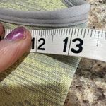 Gymshark Gray and Yellow Racerback Sports Bra Photo 6