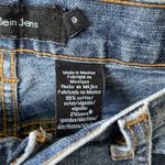 Calvin Klein Jeans Vintage Calvin Klein Medium Blue Denim Bootcut Jeans Signature Pockets Sz 8 Photo 4