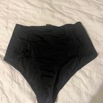 Topshop Black High Waisted Bikini Bottoms size 4 Photo 6