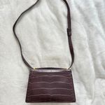 JW Pei Brown Shoulder Bag Croc  Photo 4