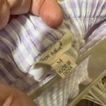 Sim & Sam  Purple Gingham Crop Top & Skirt Set Photo 5