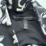 White House | Black Market floral twist halter top sleeveless blouse small Photo 5