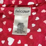 Delicates  brand silky feel red Nighty with heart design! Photo 6