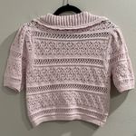 Industry Clothing NWT Medium Knit Sweater Coastal Grandma Cottagecore Grannycore Pink Photo 1