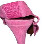 Diane Von Furstenberg DVF  Pink Suede Zia Platform Sandals Photo 5