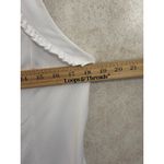 Lilly Pulitzer  Martina Sleeveless Golf Polo Shirt Meryl Nylon Pique UPF White LG Photo 6