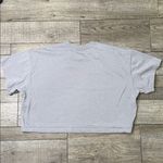 Under Armour  Gray Athletic Crop Tee Photo 6