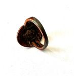 Copper tone green ring Brown Photo 5