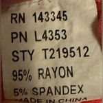 Piko  1988 short sleeve pink and white stripe top size S Photo 3