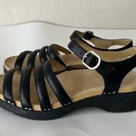 Dansko  Roxie Leather Strappy Sandals Buckle Adjustable Four Strap Sandal Size 39 Photo 5