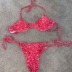 Zaful Red Patterned Bikini  Photo 0