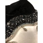 Prezzo Womens Chunky Stones Evening Bag Black Rhinestones Velvety‎ *craft Photo 7