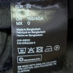 H&M Women's Black Wash Cuffed Mid Rise Slim Fit Casual Denim Jeans Shorts Size 0 Photo 4