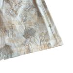 Quantum Sportswear Vintage Cream Shell Skort Skirt Athletic Casual Size Large Tan Photo 3