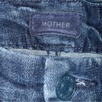 Mother Denim High Waisted Looker Jeans in Here Kitty, Kitty Glitter Racer Sz 25 Blue Photo 8