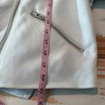 Bagatelle Puff Sleeve Moto Jacket Ice Blue Size XL Photo 11