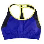 Athleta Women’s  Black/blue Push The Limits Sports Bra size xs Photo 2
