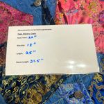  Asian Silk Patchwork Denim Jacket Misses Chicos Size 2 (12)Colorful Silk Photo 7