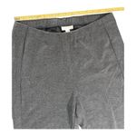 J.Jill  Ponte Knit Leggings Blue Gray Textured Stretch Pull-On Pants Size M Photo 8