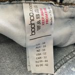 Boohoo  Size‎ 12 NWT Tall Light Acid Wash Mom Jeans Photo 5