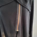 Terez Women's Black Zip-Up Drape Jacket M Photo 2