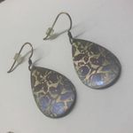 Lot Of 4 Costume Earrings Pierced Bead / Metal Dangle Photo 2