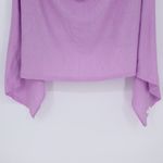 Echo Lavender Purple Knit Poncho Cowl Neck One Size Size undefined Photo 4