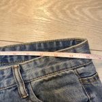 ZARA  Mickey Mouse patch Disney World Disneyland women's denim jeans pants size 6 Photo 4