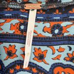 Free People  Meadow Mod mini dress small V neck long sleeve boho blue shift Photo 7