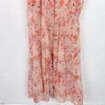 La Maison Talulah The Faithful Maxi Dress Pink Floral Pearl Size Small S EUC Photo 11