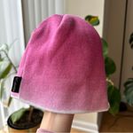 Columbia Pink and White Ombré Beanie Winter Hat, One Size Photo 4