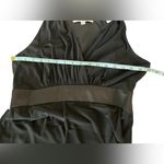 Evan Picone Springtime Stroll Layered Mini‎ Dress Black Size 6 Photo 5