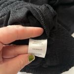 Evereve NWT Layla Black Lightweight Smocked Top size small Photo 5