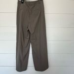 ZARA Women’s Medium Grey Wide Leg Trouser Dress Pants Photo 5