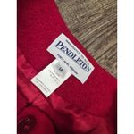 Pendleton VINTAGE  Women's Virgin Wool Coat Jacket Skirt SET Red USA Size 14 L Photo 2
