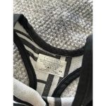 Athleta Stripe Renew Racerback Black White Tank Women Size XS Yoga Pilates Gym Photo 5