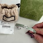 Gucci Interlocking GG Cuff Bracelet Photo 4