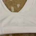 Outdoor Voices white scoop cutout bra women’s size medium Photo 4