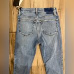 RE/DONE NWT  Distressed High Rise Ankle Crop Jeans Sz 26‎ Photo 3