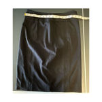 White House | Black Market Pencil Skirt Black Side slit buttons Zip Closure 10 Photo 5