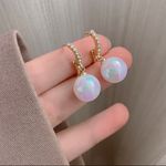 Pearl Earrings New fashion temperament earrings Gold Photo 0