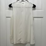 Rachel Roy Rachel Creme Sleeveless Blouse w/ Hardware Detailing - Size Small Photo 6