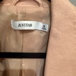 JustFab Women's Pink faux leather Jacket. Size medium Photo 2