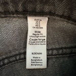 H&M  Black Jeans Denim Wide Leg Photo 3