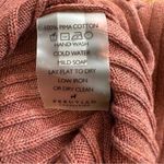 Peruvian Connection  Women's Ribbed Turtleneck in rust brown NWT Photo 5