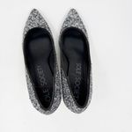 Sole Society Cahya Silver Sparkly High Heels Photo 3