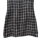 LULU’S Tweed the Way Mini Navy Blue Plaid Mini Dress Size L Classic Chic Flirty White Size L Photo 6