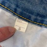 Womens High Rise Ripped Distressed Straight Leg Mom Jeans Blue Small Blue Photo 6