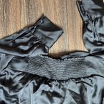 Dynamite  V Neck Satin Blouse Photo 3