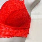 PINK - Victoria's Secret Victoria's Secret Pink Lace Bralette Bra Lightly Lined Wireless Strappy Sz Small Photo 2